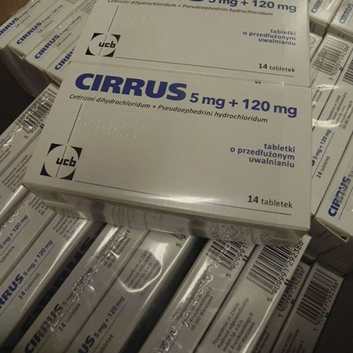 Pseudoephedrine 120mg Tablets